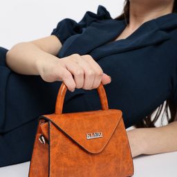 KLEIO Vegan Mini Top Handle Sling Bag-image-2