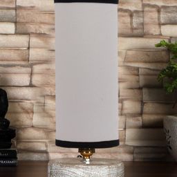 Devansh White Cylindrical Table Lamp-picture-57