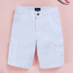 KiddoPanti Boys Denim Cargo Shorts-picture-47