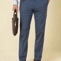 Allen Solly Sport Men Striped Slim Fit Trousers-image-90