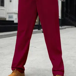 RAJOVATI Men Slim Fit Trousers-picture-3