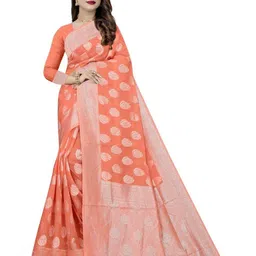 Moda Rapido Woven Design Pure Cotton Saree-picture-18