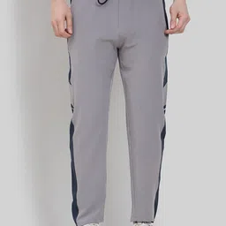 Canjuice Men Polyester Cut and Sew AW sports Trackpants-picture-23