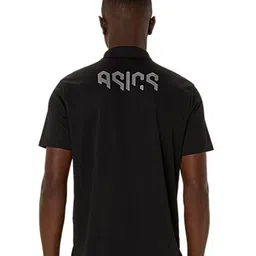 ASICS Men Typography Printed Polo Collar T-shirt-image-20