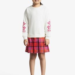 Ed-a-Mamma Checked Drop-Waist Dress-image-36