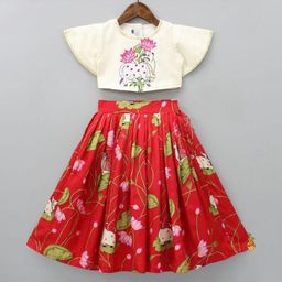 RJ ONLINE Printed Silk Lehenga Choli-image-85