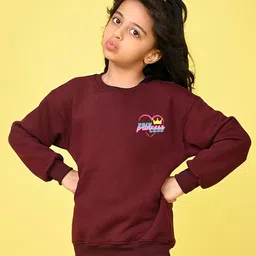 NUSYL Girls Printed Sweatshirt-picture-23