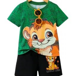 KEESOR Boys Printed T-shirt with Shorts-picture-13