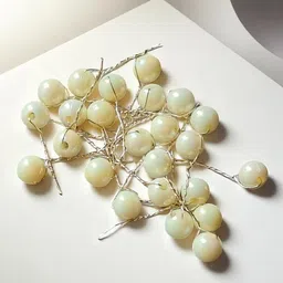 CHANDERKASH Set Of 24 Bridal U-Shaped Pearls Hair Pins-92