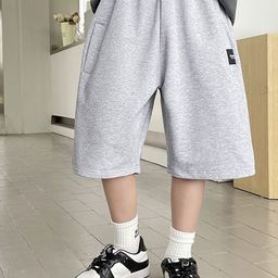 LULU & SKY Boys Printed High-Rise Shorts-image-85