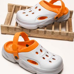 BERSACHE Men Pack Of 2 Self Design Clogs image 5