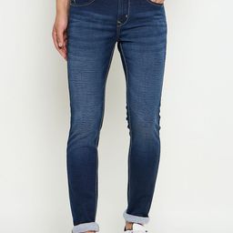 Duke Men Slim Fit Heavy Fade Stretchable Jeans-image-85