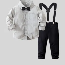 LULU & SKY Boys Shirt with Trousers-image-31