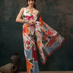 KALINI Block Print Saree-picture-5