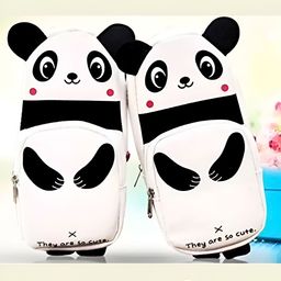 Ajabh Set Of 2 Pieces Panda Pencil Box-image-0