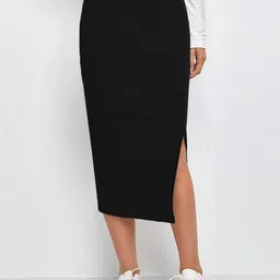 BUY NEW TREND Knee Length Pencil Skirt-picture-36