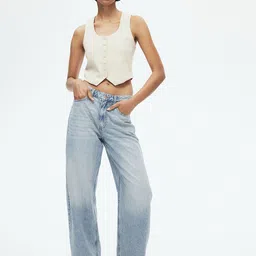 H&M Women Ladies Loose-Fit Jeans-picture-33