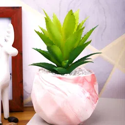 Myntra Elegant Homes Pink 1 Pieces Artificial Plant With Pot-picture-24