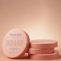 Seven Seas Touch & Glow Full Coverage Compact Powder - 04-picture-40