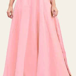 Studio Shringaar Flared Maxi Ethnic Skirt-image-37