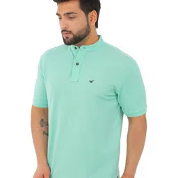 WILD COPS Men Henley Neck T-shirt-image-68