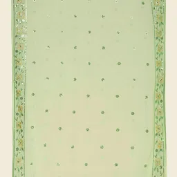 Dupatta Bazaar Embroidered Dupatta with Sequins image 2