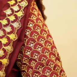 Fabcartz Semi-Stitched Lehenga & Unstitched Blouse With Dupatta image 3