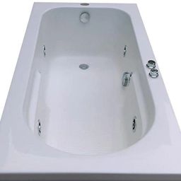 Melody 5 Feet Acrylic Jacuzzi - White Free-standing Bathtub-image-77