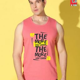 WOOSTRO Men Pack Of 2 Printed Sleeveless Slim Fit Cotton T-shirt-image-13