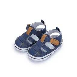 NESKA MODA Boys Blue Synthetic Sandals-11