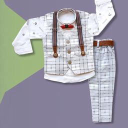 Qutie Ninja Boys Cotton Blend Suits-picture-30