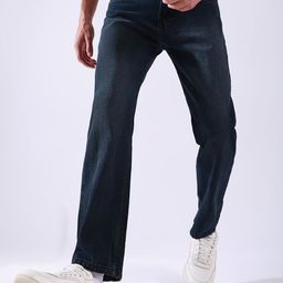 Hence Men Mid-Rise Cotton Baggy Loose fit Light Fade Jeans-image-78