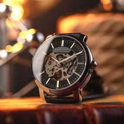 EARNSHAW New Holland Men Skeleton Analogue Automatic Motion Powered Watch ES-8297-01-image-36