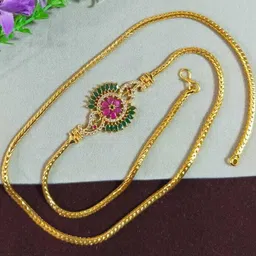 Princy Enterprise Gold-Plated Brass Necklace-picture-11