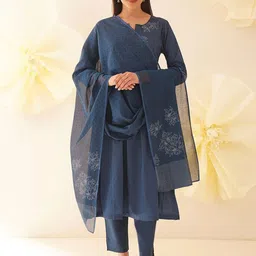 JAYPORE Printed Block Print Dupatta image 1