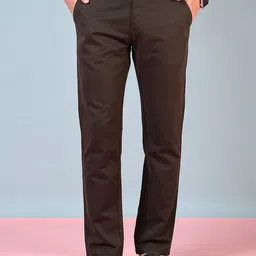 V-Mart Men Regular Fit Mid-Rise Cotton Chinos-image-57