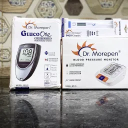 Dr. Morepen BP-15 , Glucometer , MT-110 Thermometer combo pack Bp Monitor-14