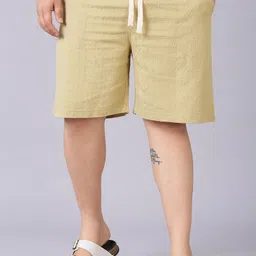 UNSIZED Men Plus Size Cotton Shorts-25