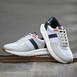 The Roadster Lifestyle Co Men Lightweight Colorblocked Lace-Ups Casual Sneakers-image-36