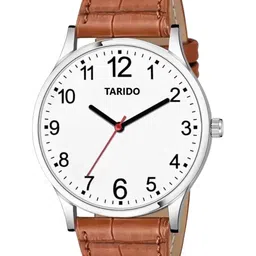 TARIDO Men Round Dial & Wrap Around Straps Analogue Watch TD_WHITE-SL02-31