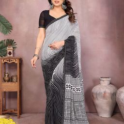 Moda Rapido Leheriya Printed Beads and Stones Saree-picture-35