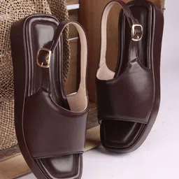 TRYME Women Open Toe Platform Heel Sandals-image-11