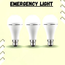 Rechargeable Emergency Bulb Inverter Bulb, 3Hr battery backup_Pack oF 3 UY155 3 hrs Bulb Emergency Light-image-72