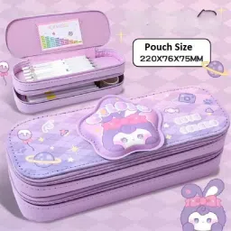 pencil box pouch 1 Art Artificial Leather Pencil Box-image-27