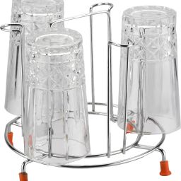 Stainless Steel Glass Holder For Kitchen Stainless Steel Glass Holder-image-15