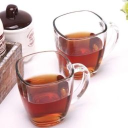 Pack of 6 Glass otak Pack of 6 Glass Transparent Glass Cup Tea & Coffee (Clear)-5