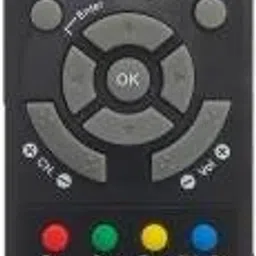 Cezo Onida Remote 2 IN 1 ON103 CRT TV Universal Remote Control Compatible For(RC115E-RC115F) CRT TV ONIDA Remote Controller (Black) Onida Remote Controller-25