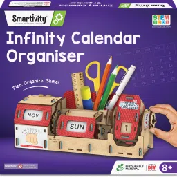 Infinity Calendar & Desk/Stationary Organizer for Kids Age 8-14 Years-26
