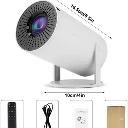 AVOIHS 4K FULL HD Smart LED Portable Projector Beem 440 Resolution Remote Controller (1800 lm / Wireless / Remote Controller) Portable Projector image 3