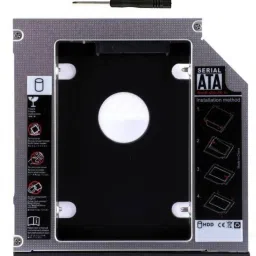 Lynacz Silver Back Cover,Shock Proof 2.5 inch Internal Hard Drive Enclosure/HDD Caddy-image-90